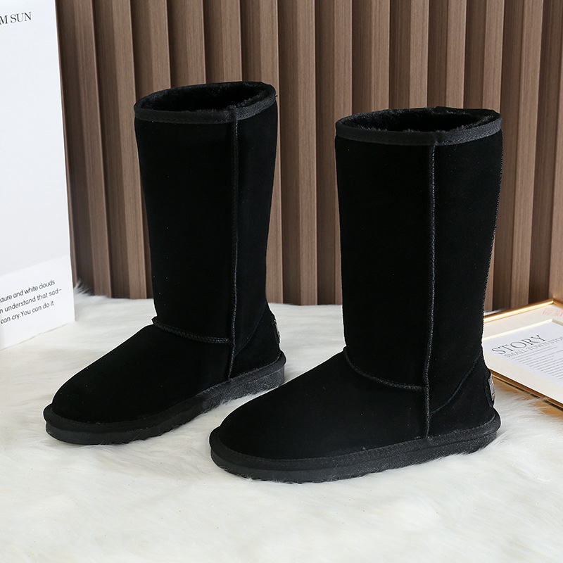 High-Top Winter Boots – Luxurious Warmth & Superior Durability