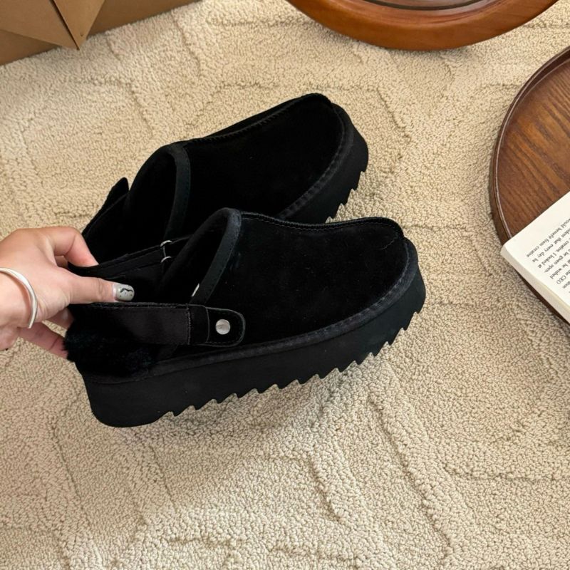 Cozy Wool-Lined Slippers with EVA Sole