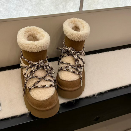 Premium Suede Snow Boots – Warm & Stylish Winter Essential