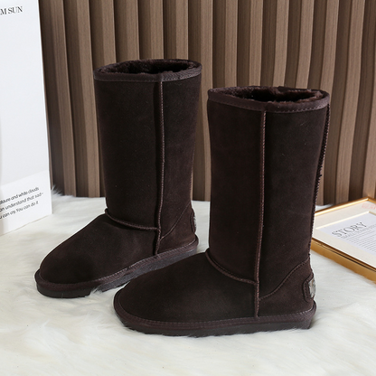 High-Top Winter Boots – Luxurious Warmth & Superior Durability